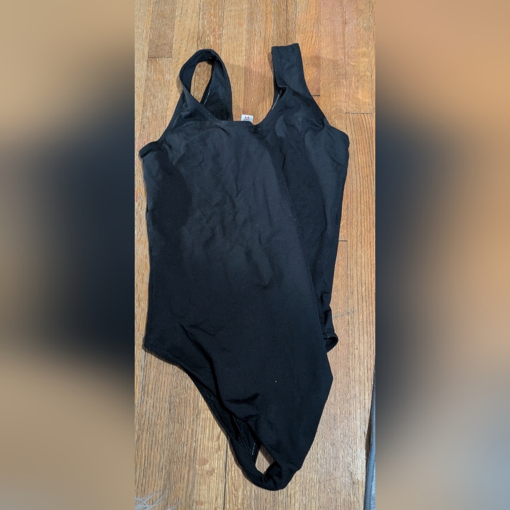 Mondor Thick Strap Pinch Front Leotard